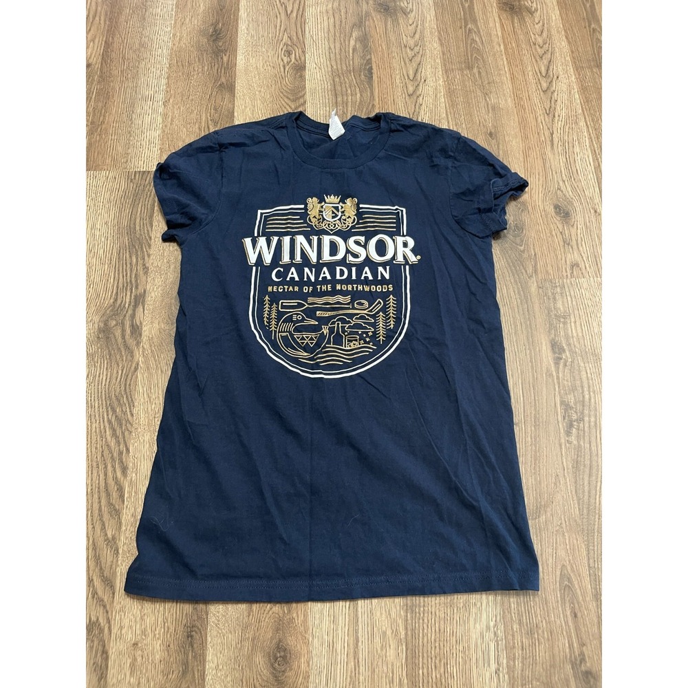 The Concert Tee Shirt, Women's Size Large, Blue White Gold, Windsor Canadian